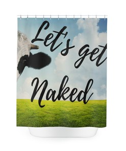 Western Shower Curtain With Cow Decor For Your Bathroom - Perfect For The Lover Of Country And Western Style