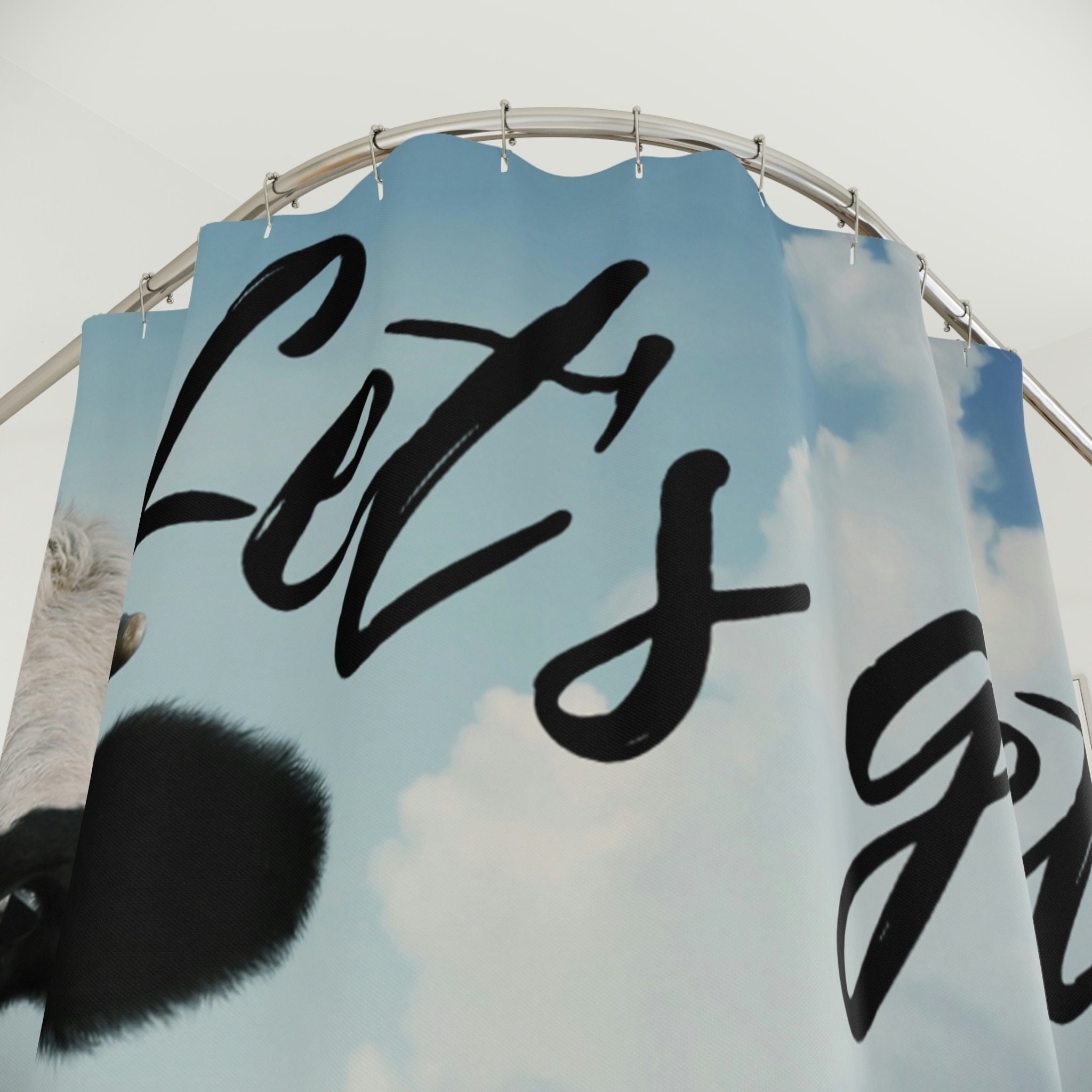 Western Shower Curtain With Cow Decor For Your Bathroom - Perfect For The Lover Of Country And Western Style - Image 2