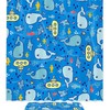 Whale Shark Submarine Waterproof Shower Curtain to Brighten Your Bathroom 