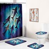Whale Shower Curtain For A Nautical Bathroom