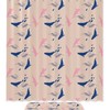 Whales And Dolphins Print Shower Curtain For Bathroom Tub Set