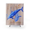 Whimsical Dolphin Shower Curtain For A Fun Bathroom Decor