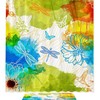 Whimsical Dragonflies Print Shower Curtain With Waterproof Fabric For Your Bathroom