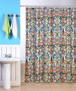 Whimsical Frogs Shower Curtain, Fun Bathroom Decorr 