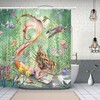 Whimsical Mermaid Reading A Book Shower Curtain for Your Bathroom 