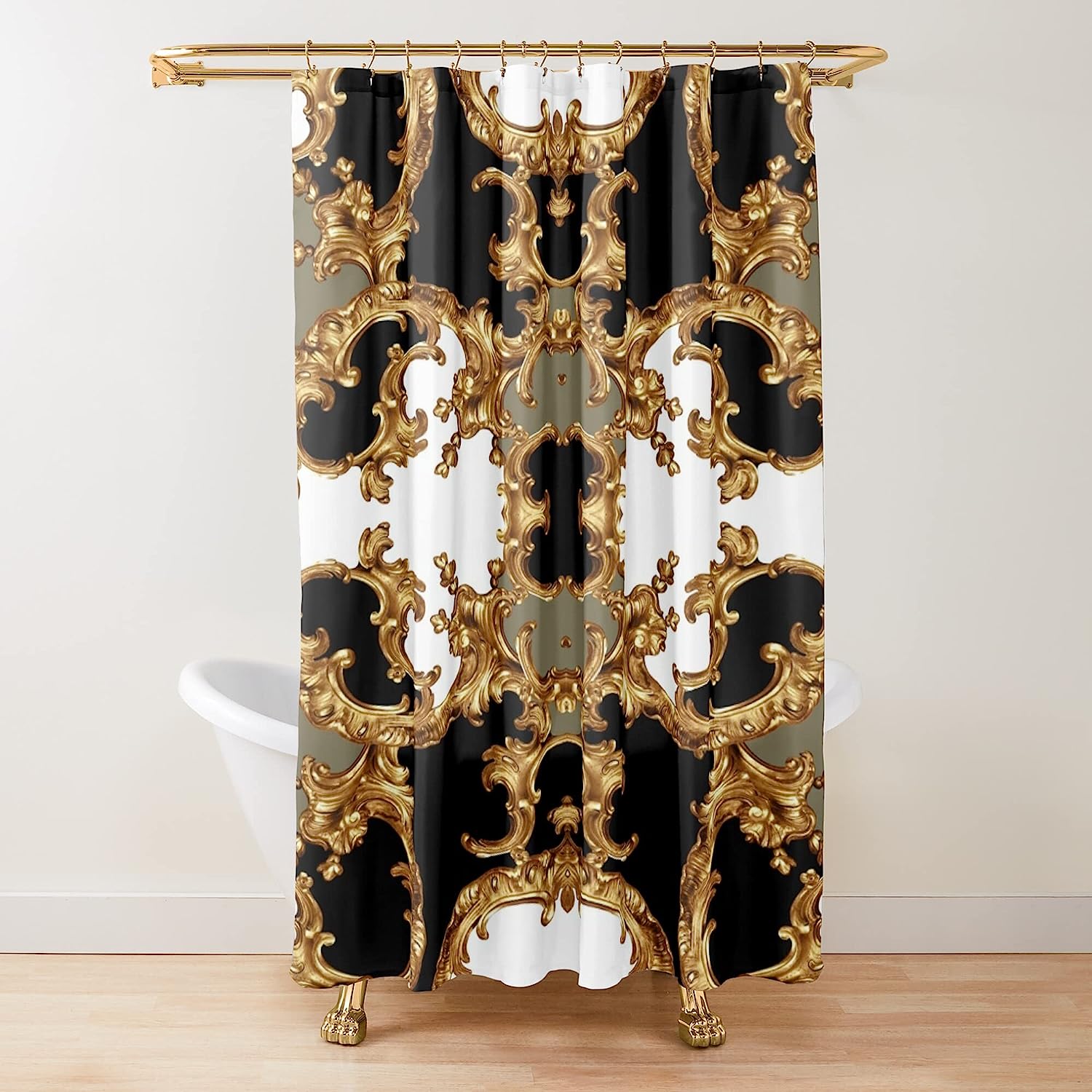 Whimsical Star Shower Curtain for Cheerful Bathroom Decor