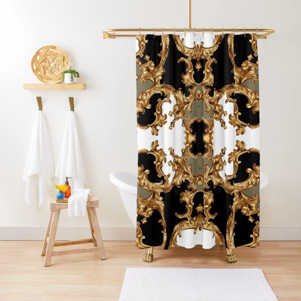 Whimsical Star Shower Curtain for Cheerful Bathroom Decor