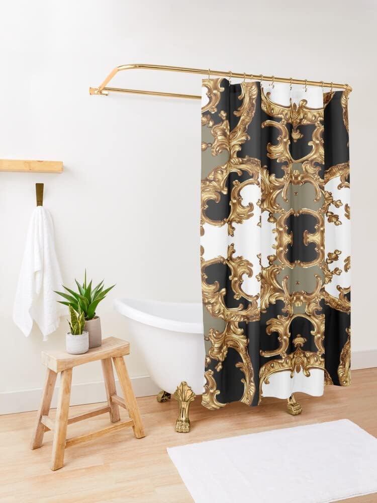 Whimsical Star Shower Curtain for Cheerful Bathroom Decor