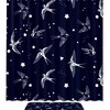 Whimsical Swallow Bird Vector Shower Set With Modern Designs And Bath Accessories