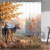 Whitetail Deer Shower Curtain For Wildlife Enthusiasts