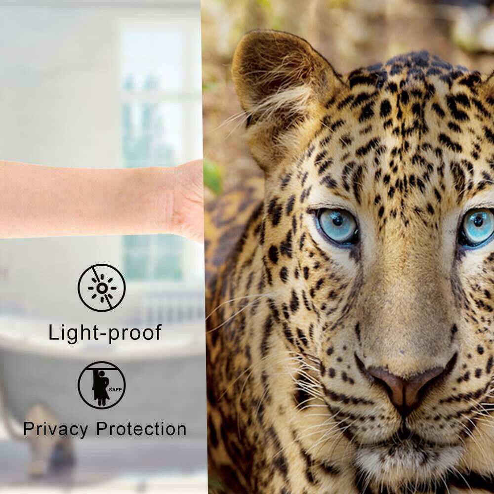 Wild Animal Leopard Theme Fabric Shower Curtain for Chic and Stylish Bathroom Decor