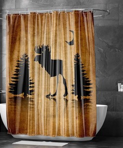 Wild Animals Bee with Daisy Flower Farmhouse Modern Bird Bee Garden Vintage Queen Floral Shower Curtain
