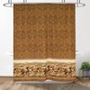 Wild Horses Shower Curtain, Brown Themed Bathroom Decor with Beautiful Animal Print