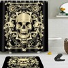 Wild Pirate Ship Bathroom Curtain