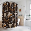 Wild West Art Cowboy Shower Curtain for Bathroom Decor