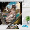 Wildlife Animal Landscape Funny Koala Shower Curtain For Bathroom Decor