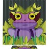 Wildlife Animals Shower Curtain - Cute Frog Design For Bathroom