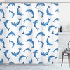 Wildlife Dolphin Shower Curtain For Under The Sea