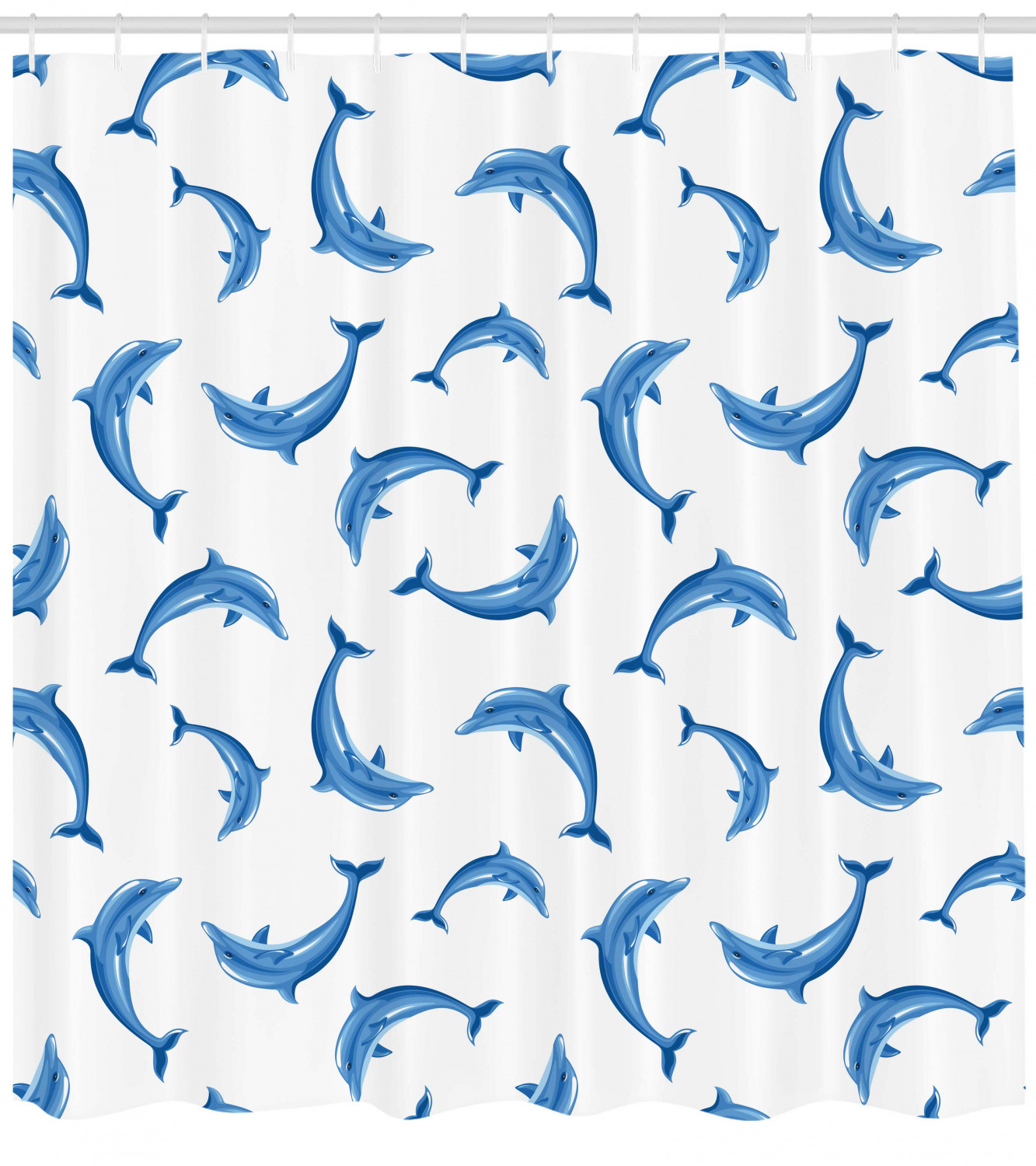 Wildlife Dolphin Shower Curtain For Under The Sea - Image 2