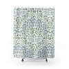 William Morris Antique Wild Flower Pattern Vintage English Floral Bathroom Accessory Shower Curtain