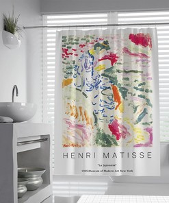 William Morris Floral Pattern Shower Curtain for a Vibrant and Artistic Bathroom Decor