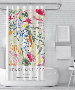 William Morris Floral Pattern Shower Curtain for a Vibrant and Artistic Bathroom Decor
