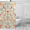 William Morris Flower Shower Curtain - Waterproof for Bathroom Bathtubs