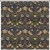 William Morris Strawberry Thief Decorative Shower Curtain For Bathroom