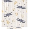 Winged Dragonfly Fabric Bathroom Shower Curtain