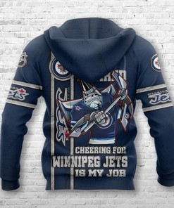 Winnipeg Jets I'M Retired 3D All Over Print Hoodie Gift For Fans