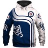 Winnipeg Jets Zip-Up Hoodie Pullover Gift For Fans