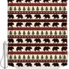 Winter Bear Shower Curtain, Perfect Addition To Your Xmas Decor