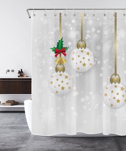 Wise Monkey Black Animals Shower Curtain for Farmhouse Decor