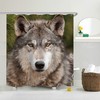 Wolf Pack Shower Curtain - Rustic Bathroom Decor with a Touch of the Wild 