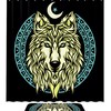 Wolf, Waterproof Shower Curtain Bathroom Curtain - Resilient Wolf Print Bathroom Dcor