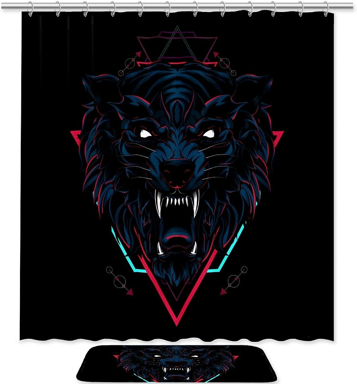 Wolf - Waterproof Shower Curtain For Your Bathroom