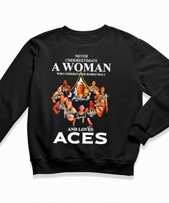 Women'S Las Vegas Aces Signature Tee, Basketball Fan Gift Idea
