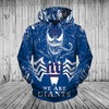 Women'S New York Giants 3D Venom Pullover Hoodie Gift For Fans