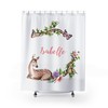 Woodland Deer Shower Curtain For Rustic Bathroom Decor