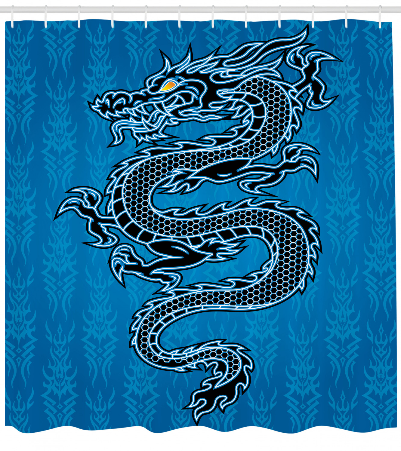 Year Of The Dragon Shower Curtain For A Festive Bathroom - Image 4