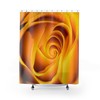 Yellow Rose Flower Shower Curtain for a Cheerful Atmosphere