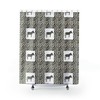 Zebra Striped Shower Curtain - Unique Ethnic Safari-Inspired Bathroom Decor 