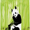 Zen Bamboo Leaves Shower Curtain For Spa Bathroom Decor