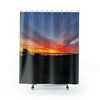Zen Life Bamboo Forest Shower Curtain, Natural Bathroom Decor