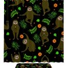 Zen-inspired Sloth Yoga Shower Curtain, Perfect for a Relaxing Bath 