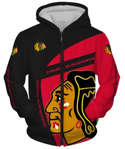 Zip Hoodie Gift - Chicago Blackhawks Nhl Fans Must Have 