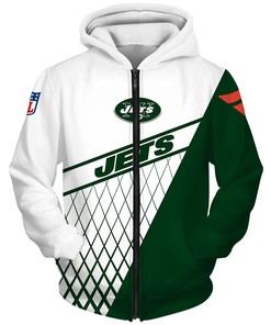 Zip Hoodie Gift For New York Jets Fans - All Over Print Zip Hoodie