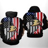 Zip Hoodie Pullover - Anaheim Ducks 3D Fan Gift