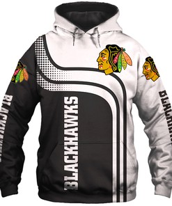 Zip Hoodie Pullover - Chicago Blackhawks Nhl Fans Must Have 