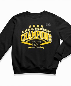 2022 Big Ten Baseball Tournament Champions Michigan Wolverines Shirt - NCAA Team Merchandise